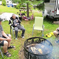 outdoor campfire fun